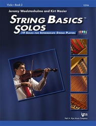 String Basics Solos, Book 2 Viola string method book cover